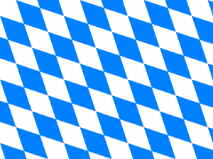 Bavarian flag pattern